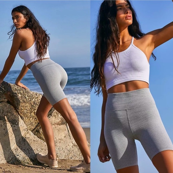 SALE🔥NWOT-- 🌿FP Movement Happiness Runs Bike Shorts – Sage Green (XS/S) - Picture 10 of 16